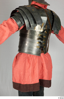  Photos Medieval Knight in plate armor 11 Medieval Soldier Roman soldier red gambeson upper body 0004.jpg